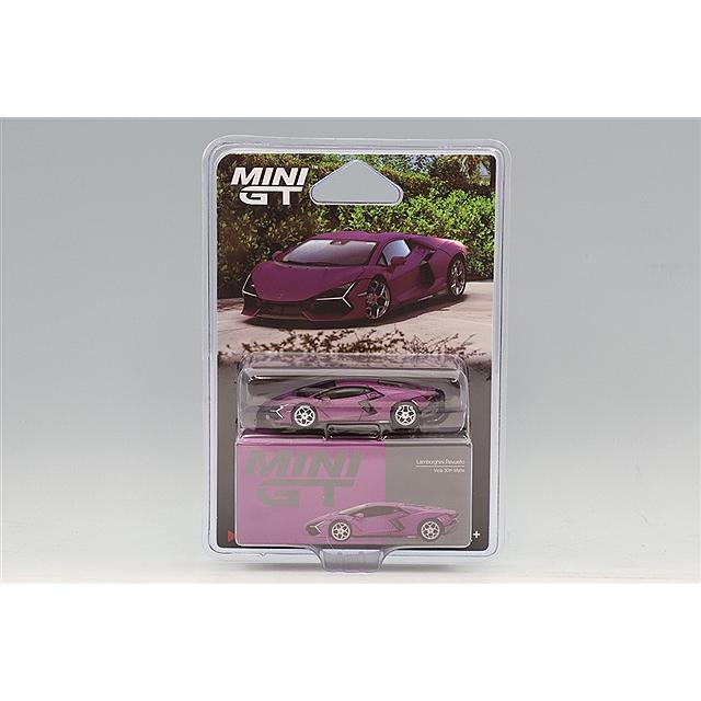 TSM ミニGT 1/64 ランボルギーニ レヴエルト Viola 30th Matte(マット