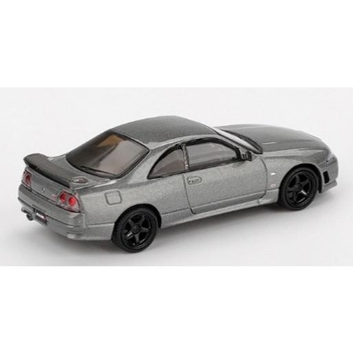 TSM ミニGT 1/64 日産 スカイライン GT-R ダークメタルグレー ニスモ