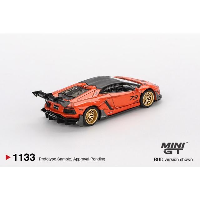TSM ミニGT 1/64 LB-WORKS ランボルギーニ アヴェンタドール