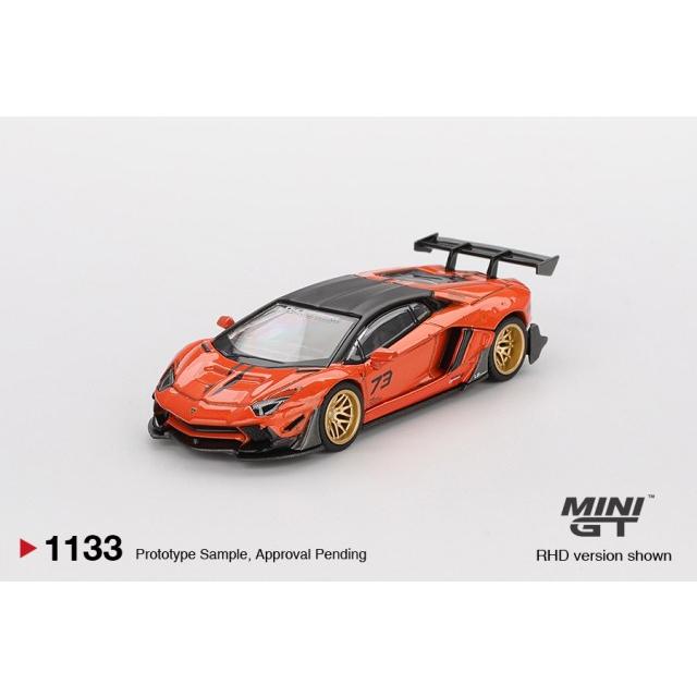 TSM ミニGT 1/64 LB-WORKS ランボルギーニ アヴェンタドール
