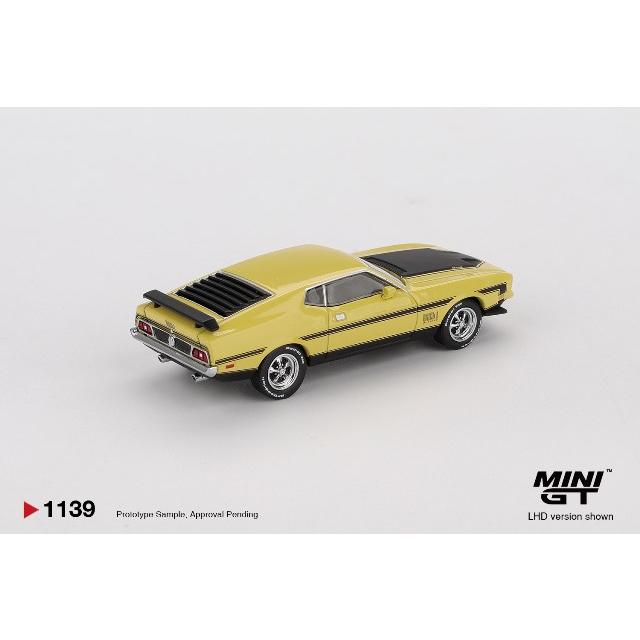 TSM ミニGT 1/64 フォード マスタング マッハ1 1971 グラバーイエロー