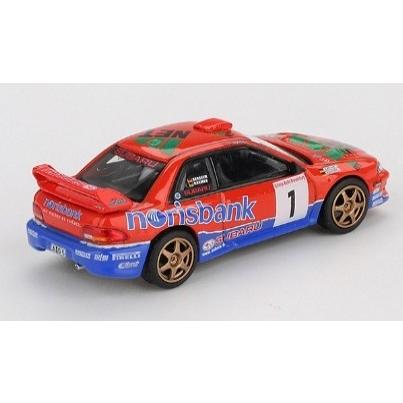 TSM ミニGT 1/64 スバル インプレッサ WRC97 1999 DRM ウィナー #1 左