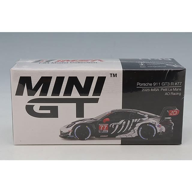 TSM ミニGT 1/64 ポルシェ 911 GT3R AO Racing 2025 IMSA プチ ルマン