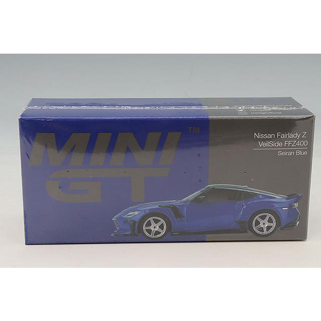 TSM ミニGT 1/64 日産 Z ヴェイルサイド FFZ400 セイランブルー 左