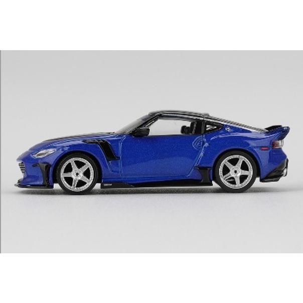 TSM ミニGT 1/64 日産 Z ヴェイルサイド FFZ400 セイランブルー 左