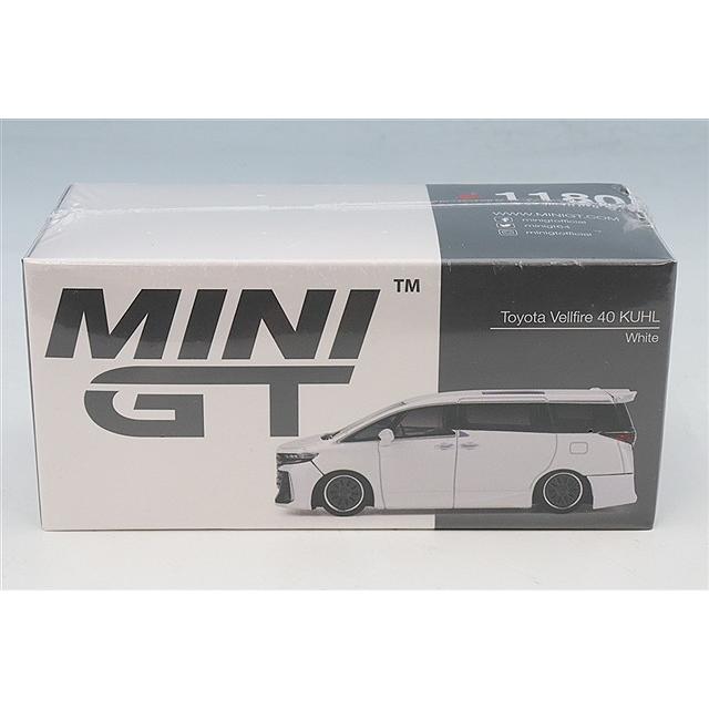TSM ミニGT 1/64 トヨタ ヴェルファイア 40 KUHL ホワイト (右ハンドル