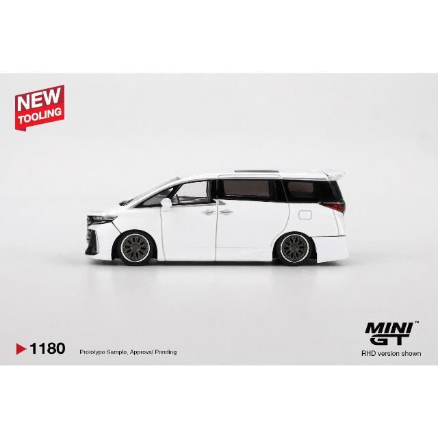 TSM ミニGT 1/64 トヨタ ヴェルファイア 40 KUHL ホワイト (右ハンドル