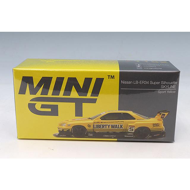 TSM ミニGT 1/64 日産 LB-ER34 スーパーシルエット スカイライン