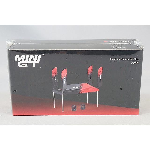 TSM ミニGT 1/64 パドックサービス テントセット アドバン : キッド