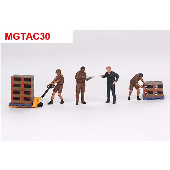 TSM ミニGT 1/64 フィギュア UPS ドライバー&ワーカーズ : キッド