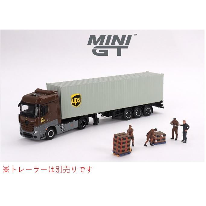 TSM ミニGT 1/64 フィギュア UPS ドライバー&ワーカーズ : キッド