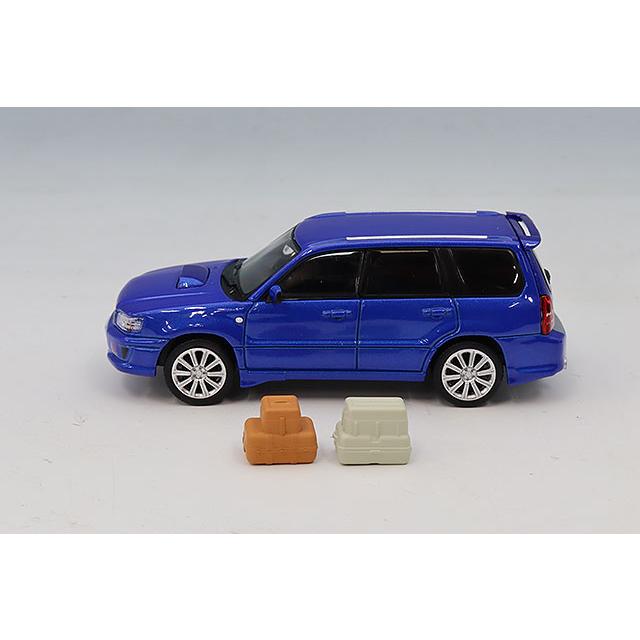 MODEL 1/64 スバル フォレスター SG9 Sti ブルー : キッドボックス