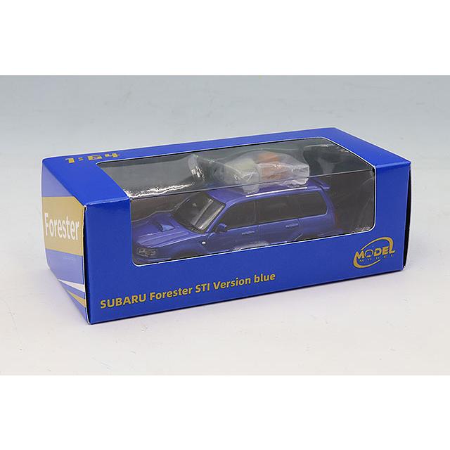 MODEL 1/64 スバル フォレスター SG9 Sti ブルー : キッドボックス