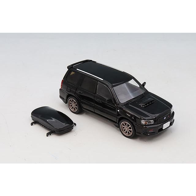 MODEL 1/64 スバル フォレスター SG9 Sti ブラック : キッドボックス