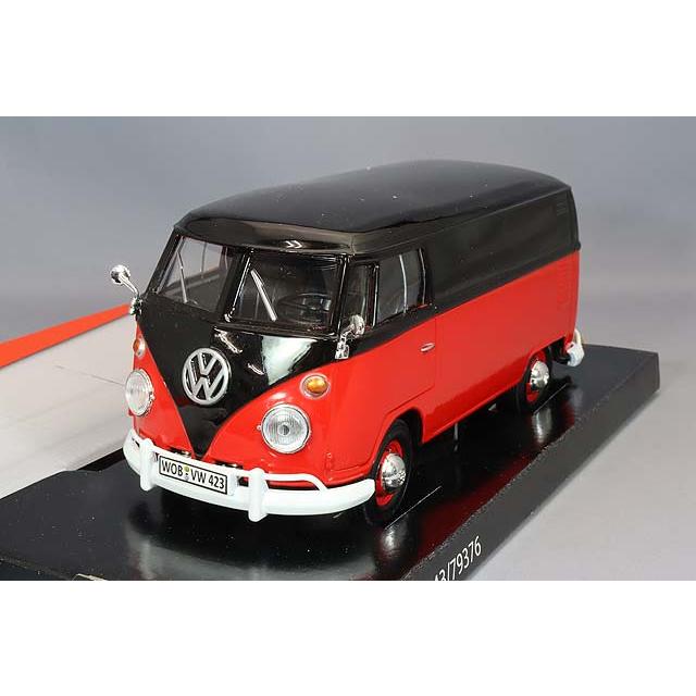 モーターマックス VW タイプ2(T1) デリバリーバン ＆ トレーラー ミニカー/完成品 モーターマックス 1/24 フォルクスワーゲン