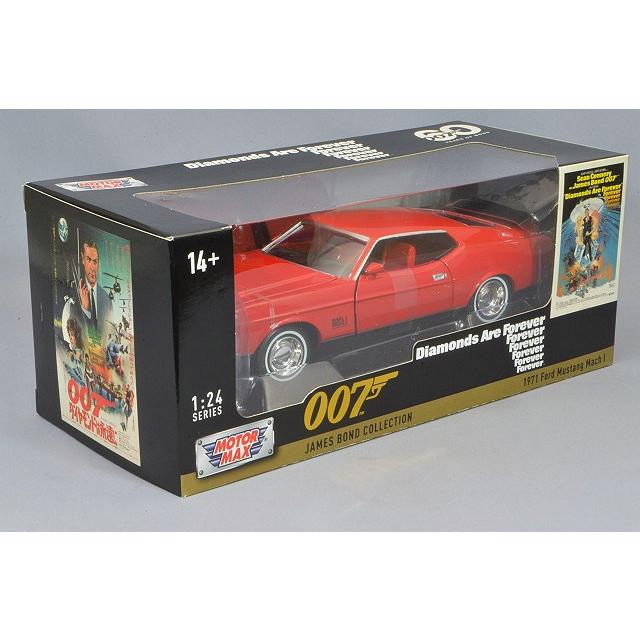 '71 Fordフォード Mustangマスタング Machマッハ1 1/24 Amazon | MOTORMAX 007 ボンドカー ミニカー 1/24 フォード