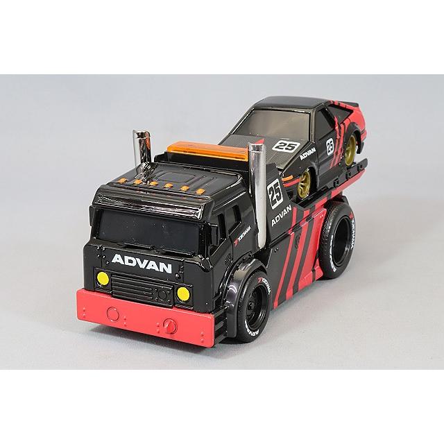 マイスト 1/64 JDM フラットベッド トランスポーター & 1983