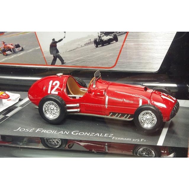 ミニカー/完成品 マテル 1/43 フェラーリ F1 イギリスGP ウィナー 2台