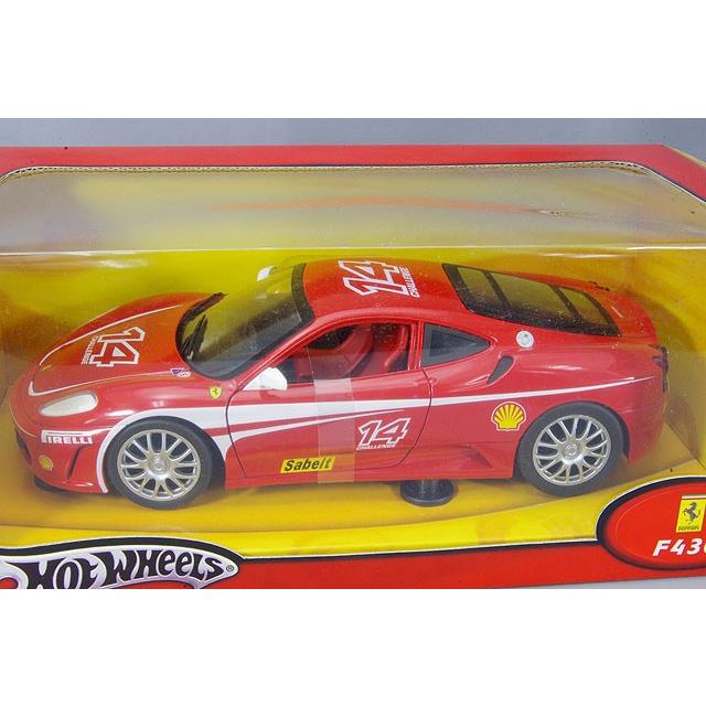 ミニカー/完成品 マテル 1/18 フェラーリ F430 チャレンジ #14