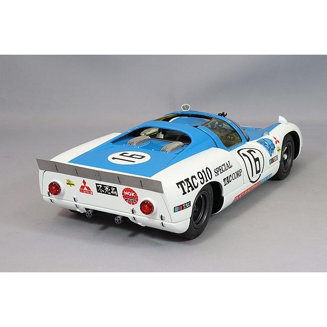 EXOTO 1/18 ポルシェ 910 1969 日本グランプリ #16 風戸裕
