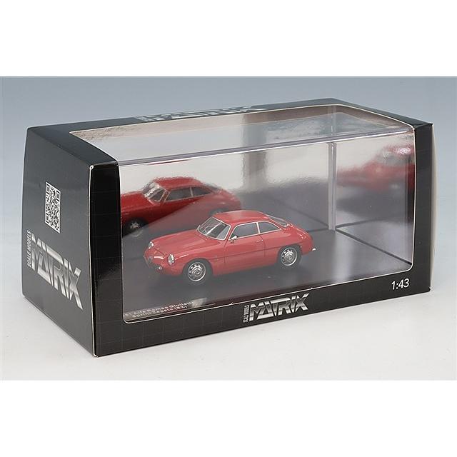 MATRIX 1/43 アルファロメオ ジュリエッタ SZ 1961 レッド : キッド