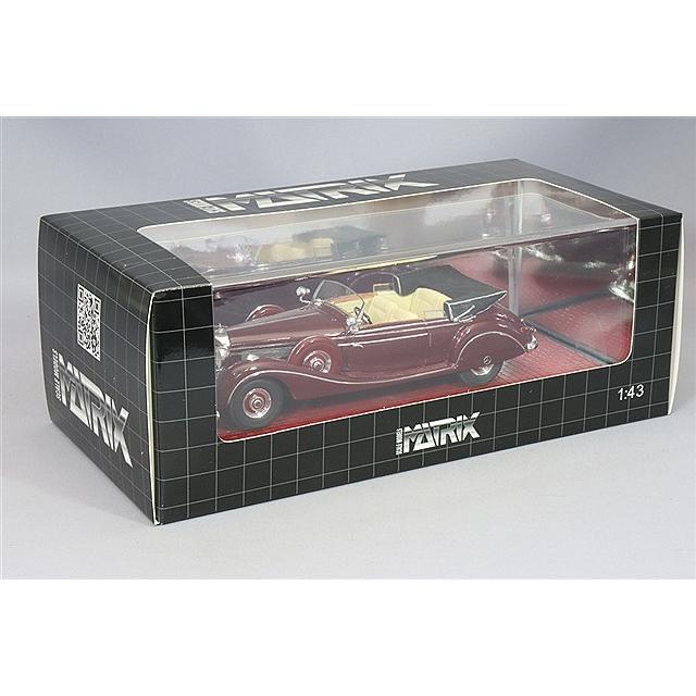 MATRIX 1/43 メルセデスベンツ 770K W150 カブリオレ B 1939 マルーン |  | 03