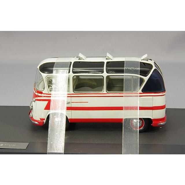ミニカー/完成品 MATRIX 1/43 フォルクスワーゲン バス Auwarter T1 Carlux レッド/ホワイト MATRIX 1/43 フォルクスワーゲン バス Auwarter T1 Carlux レッド/ホワイト