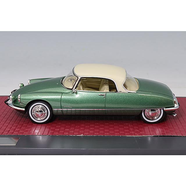 MATRIX 1/43 シトロエン DS21 グランドパラス クーペ 1971 アイボリー/メタリックグリーン |  | 01