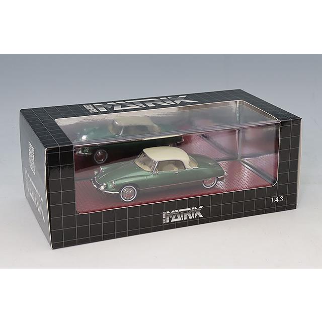 MATRIX 1/43 シトロエン DS21 グランドパラス クーペ 1971 アイボリー/メタリックグリーン |  | 03