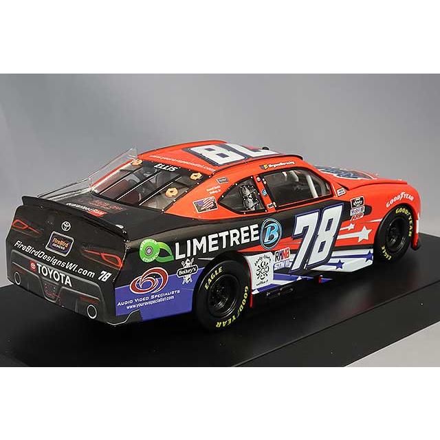 ライオネルレーシング 1/24 トヨタ スープラ リッチマーフローリスト/サークルBダイキャスト 2021 NASCAR Xfinityシリーズ #78 R.エリス 【フードオープン】の画像