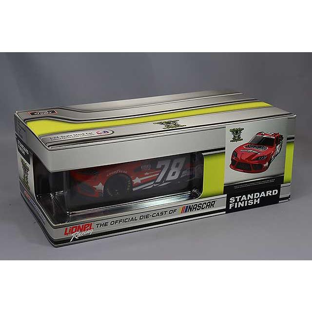 ライオネルレーシング 1/24 トヨタ スープラ リッチマーフローリスト/サークルBダイキャスト 2021 NASCAR Xfinityシリーズ #78 R.エリス 【フードオープン】の画像