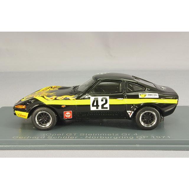 ミニカー/完成品 NEO 1/43 オペル GT シュタインメッツ Gr.4 1971 ニュルブルクリングGP #42 G.Schulerの画像