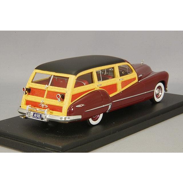 ミニカー/完成品 NEO 1/43 ビューイック ロードマスター 79 エステートワゴン 1947 ダークレッド/木目の画像