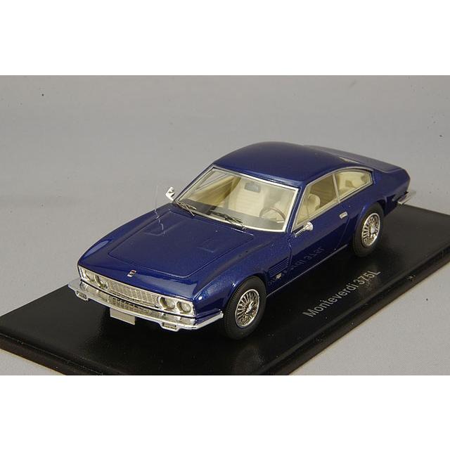 ミニカー/完成品 NEO 1/43 モンテヴェルディ 375 L 1969 メタリックブルー