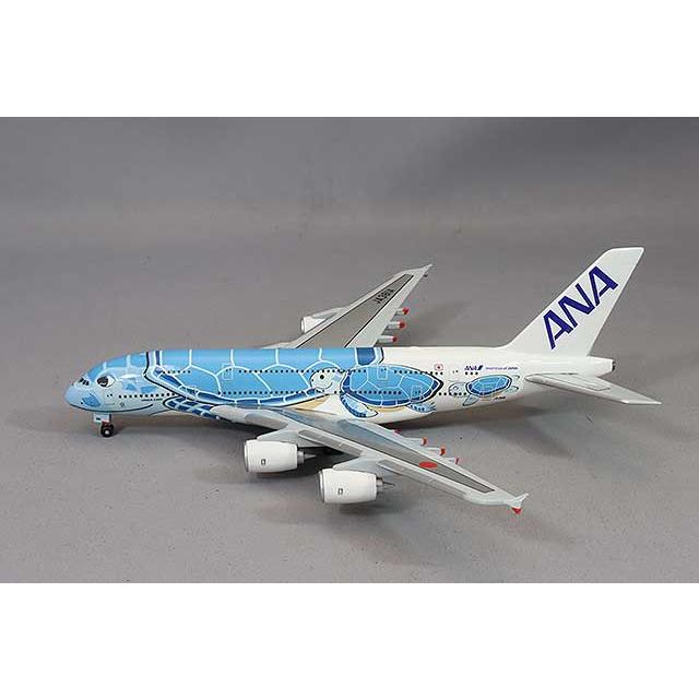 全日空商事 1/500 エアバス A380 ANA JA381A FLYING HONU ANAブルー