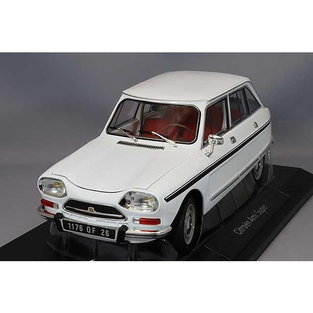 ノレブ 1/18 シトロエン アミ スーパー 1974 メイジェ ホワイト ノレブ 1/18 シトロエン アミ スーパー 1974 メイジェ ホワイト