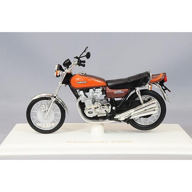 ノレブ 1/18 カワサキ Z900 1973 ブラウン/オレンジ｜kidbox｜02