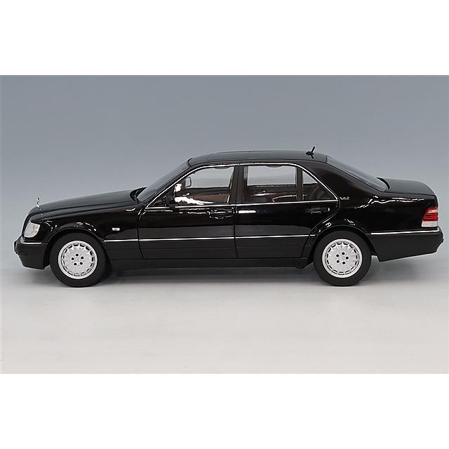 ノレブ 1/18 メルセデスベンツ S600 1997 メタリックオブシディアン