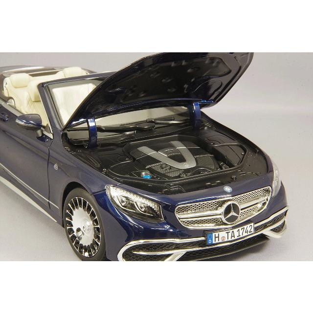 特売 ノレブ 1 18 メルセデス ベンツ マイバッハ S650 オープンカー 18 メタリックダークブルー Norev 1 18 Mercedes Maybach S650 Convertible 18 Darkblue Metallic プレミア商品 Moenvironment Org