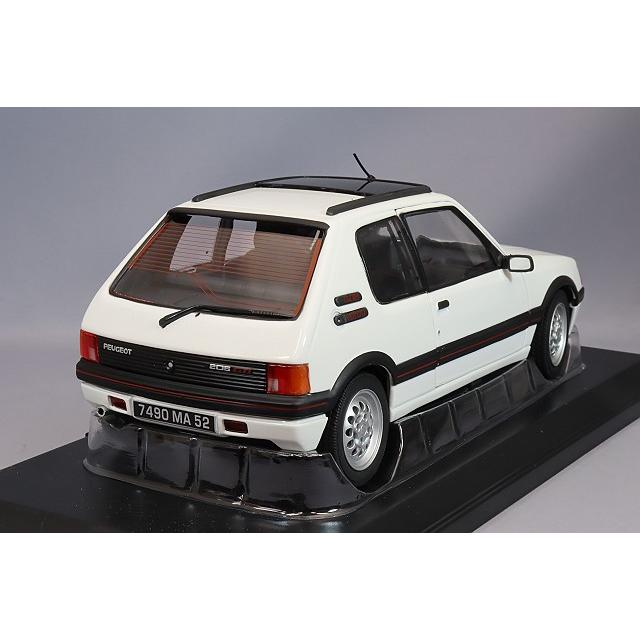 ミニカー/完成品 ノレブ 1/18 プジョー 205 GTI 1.6 1988 ホワイトの画像
