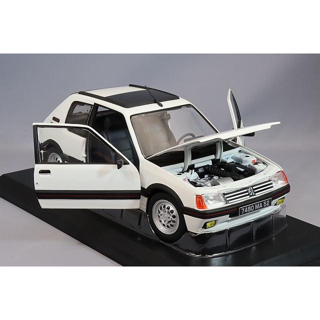ミニカー/完成品 ノレブ 1/18 プジョー 205 GTI 1.6 1988 ホワイトの画像