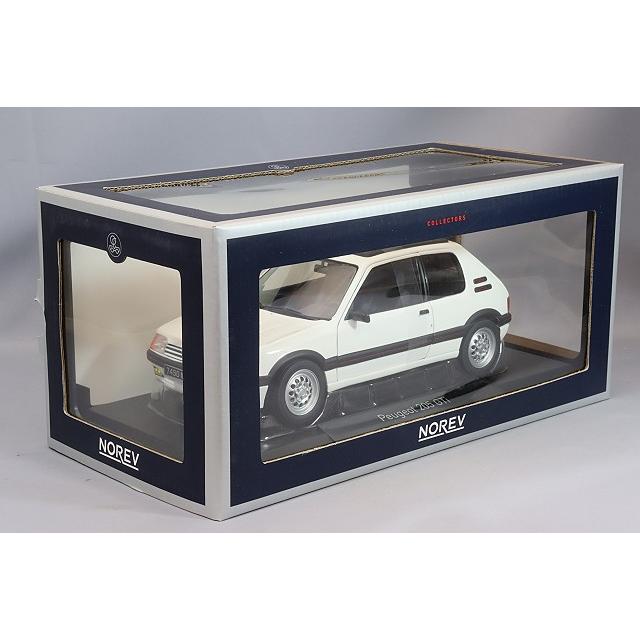 ミニカー/完成品 ノレブ 1/18 プジョー 205 GTI 1.6 1988 ホワイトの画像