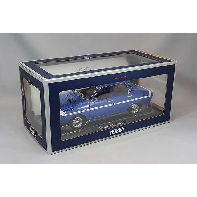ノレブ 1/18 ルノー 12 ゴルディニ 1971 バンパー無し ブルー : キッド