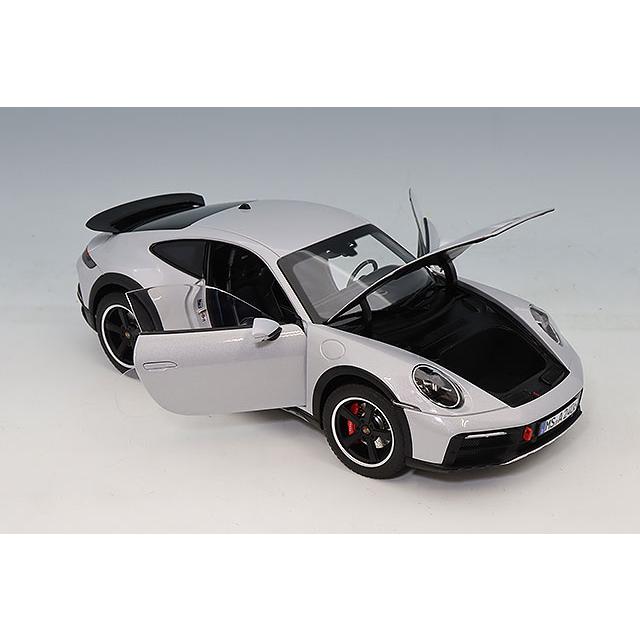 ノレブ 1/18 ポルシェ 911 ダカール 2023 メタリックアイスグレー
