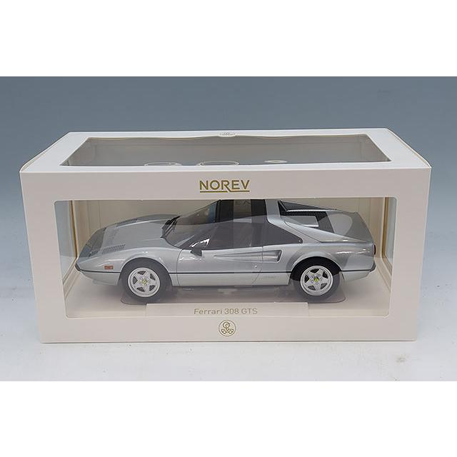 ノレブ 1/18 フェラーリ 308 GTS 1982 シルバー : キッドボックス