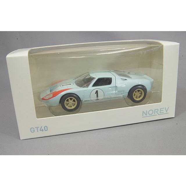 ミニカー/完成品 ノレブ JETCAR 1/43 フォード GT40 1966 #1 : キッド