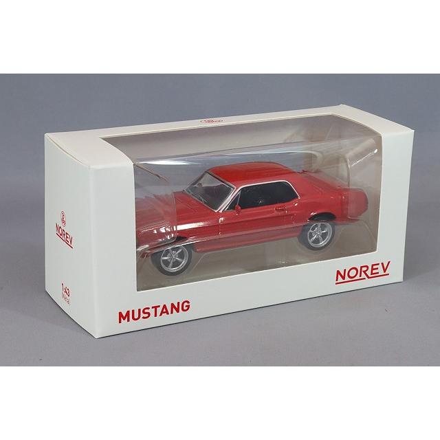 ミニカー/完成品 ノレブ JETCAR 1/43 フォード マスタング 1968 レッド