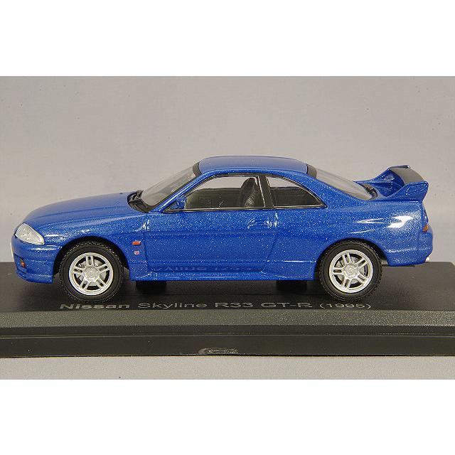 ミニカー NISSAN SKYLINE GT-R (R33) ミニカー/完成品 ノレブ 1/43 日産 スカイライン R33 GT-R 1995 ブルー