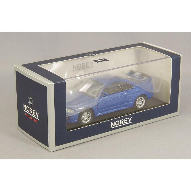 ミニカー/完成品 ノレブ 1/43 日産 スカイライン R33 GT-R 1995 ブルー