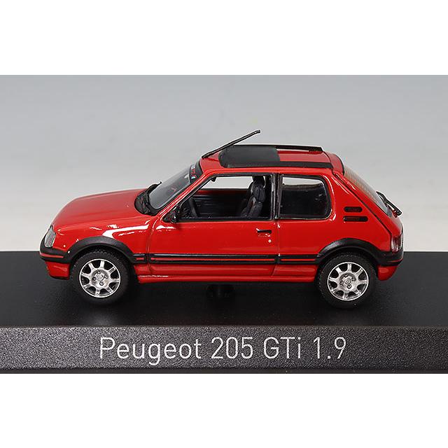 ノレブ 1/43 プジョー 205 GTI 1.9 1991 ヴァレルンガ レッド PTS